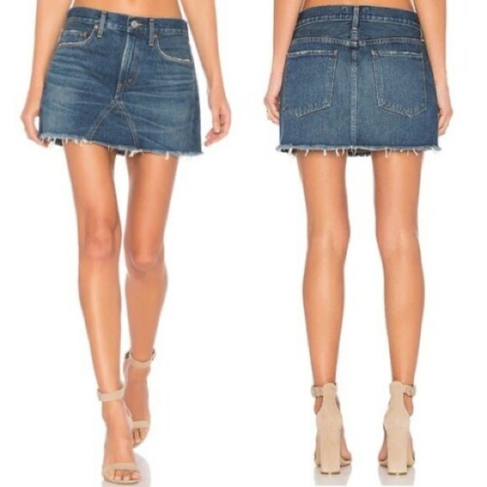 AGOLDE Jeanette Mini Skirt in Phoenix